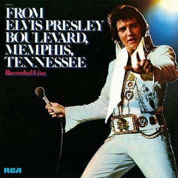 lp nieuw - elvis presley - FROM ELVIS PRESLEY BOULEVARD M..., Verzenden, Zo goed als nieuw, Overige formaten