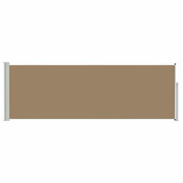 Windscherm 500x100 Taupe | Polyester | Laatste Stuk!, Staal, 100 tot 150 cm, Ophalen of Verzenden, Zo goed als nieuw