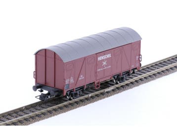 Schaal H0 Roco 47713 gesloten goederenwagen Henschel va..., Gebruikt, Gelijkstroom, Overige typen, Ophalen of Verzenden
