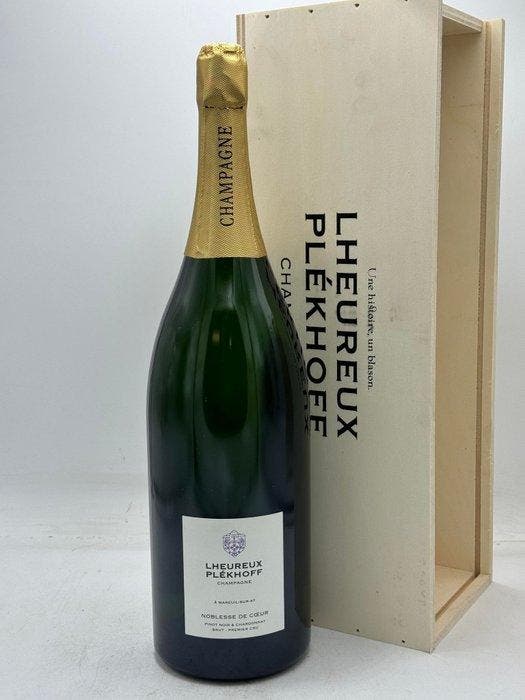 lheureux, Plékhoff Brut - Champagne Premier Cru - 1 Dubbele, Verzamelen, Wijnen