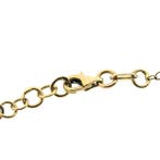 Bicolor gouden rozenkrans armband (Schakelarmband), Ophalen of Verzenden, Gebruikt, Overige kleuren, Goud