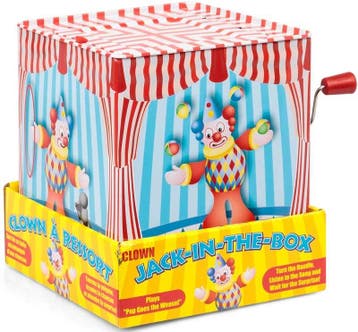 Tobar clown speelgoed Jack in the B van €32,99 voor €29,69, Ophalen of Verzenden, Nieuw