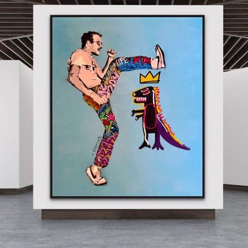 Quiona+ - ‘Keith Haring x Basquiat’ XL