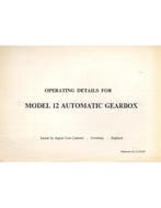 1968 JAGUAR 240 INSTRUCTIEBOEKJE ENGELS, Auto diversen, Handleidingen en Instructieboekjes