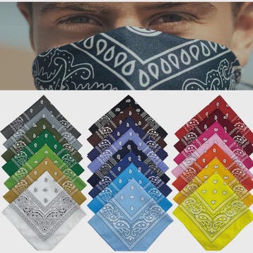 20-delige Set Paisley Bandana Sjaaltjes - Kleurrijk & Veelzi, Verzenden, Nieuw