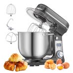 Keukenmachine 1200W 6L RVS 6 Snelheden Stil Multifunctioneel, Witgoed en Apparatuur, Keukenmixers, Verzenden, Nieuw