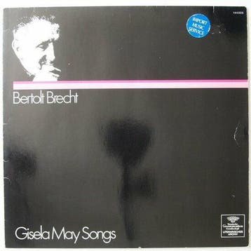 Gisela May  - Gisela May singt Brecht - LP, Verzenden, Nieuw in verpakking