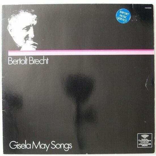 Gisela May  - Gisela May singt Brecht - LP, Cd's en Dvd's, Vinyl | Pop, Verzenden