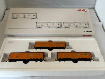 Märklin H0 - 45680 - Modeltrein goederenwagonset (1) -, Nieuw