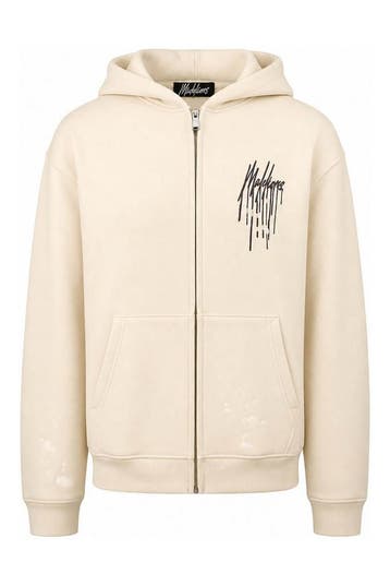 Malelions Hoodie in maat L Beige, Kleding | Heren, Verzenden, Zo goed als nieuw, Overige kleuren, Malelions