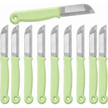 Solingen Schilmesje – RVS Glad – 16 cm met Blade Cover, Ophalen of Verzenden, Nieuw, Rvs of Chroom