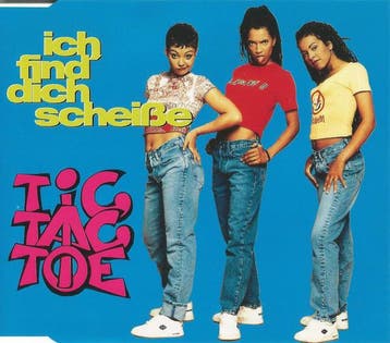 cd single - Tic Tac Toe - Ich Find Dich ScheiÃe, Verzenden, Zo goed als nieuw, Pop