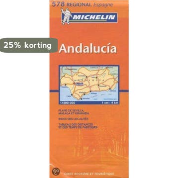 Andalucía / Michelin régional / 578 - Michelin 9782061007655, Verzenden, Gelezen, Michelin