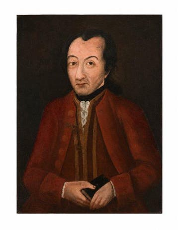 Scuola lombarda (XVIII) - Ritratto del Conte Visconti di