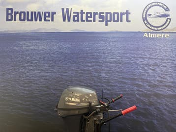 “Yamaha 9.9 pk | Buitenboordmotor | El start “, 5 tot 10 pk, Viertaktmotor, Ophalen of Verzenden, Zo goed als nieuw
