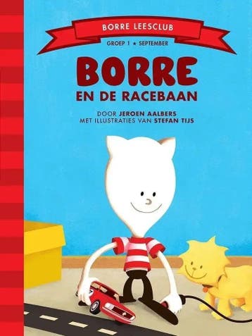 Borre en de racebaan (groep 1) - Met naam, Verzenden, Nieuw