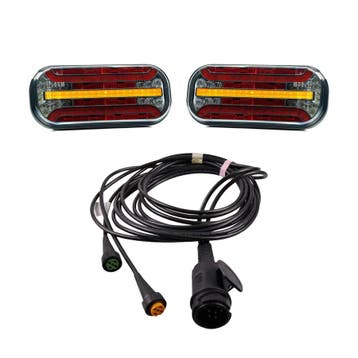 Fristom FT-230 LED Verlichtingsset Aanhanger, 4m | 13-polige, Ophalen of Verzenden, Nieuw