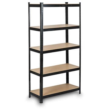 Zwart Metaal Stellingkast 5 Planken | A-kwaliteit | Beste..., Ophalen of Verzenden