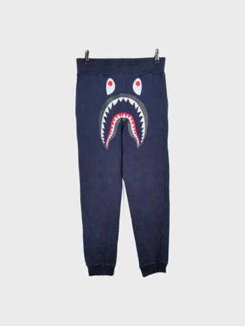 A Bathing Ape Joggingbroek Heren maat 30 Marineblauw, Blauw, Ophalen of Verzenden, Zo goed als nieuw, A Bathing Ape