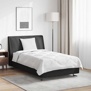 vidaXL Het Duvet voor Elk Seizoen met kussen 2 st Wit, Verzenden, Nieuw, Wit