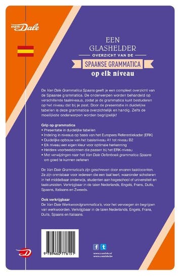 Van Dale Grammatica Spaans 9789460776151, Verzenden, Zo goed als nieuw