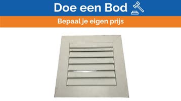 Bieden: Marine Grade Circular Metal Ventilation Grill - Dur, Watersport en Boten, Ophalen of Verzenden, Nieuw, Kombuis en Sanitair