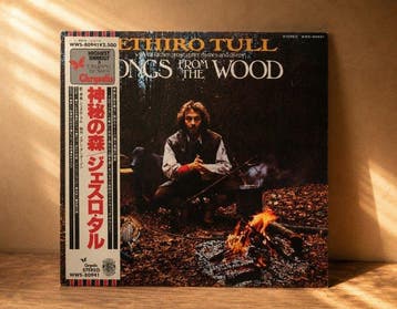 Jethro Tull - Songs From The Wood – 1977 Japan Promo LP –, Nieuw in verpakking