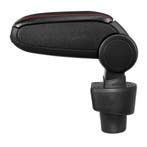 Armsteun Renault Twingo 3 2014-2018 kunstleer zwart rood, Auto diversen, Auto-accessoires, Verzenden, Nieuw