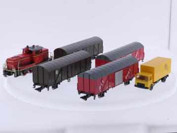 Schaal H0 Märklin 2890 treinset “500 Jarhre post van de., Wisselstroom, Ophalen of Verzenden, Märklin, Gebruikt