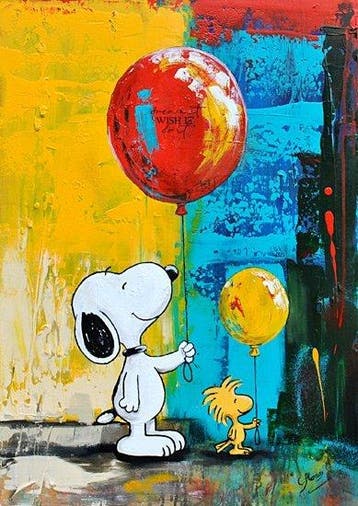 Carolina Alonso - „dream it WISH IT do it“ – Snoopy #XL