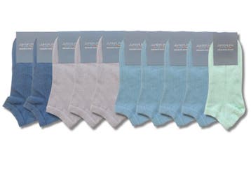 10 paar Sneakersokken - Jongens - Classic - Maat 35-38, Verzenden, Nieuw