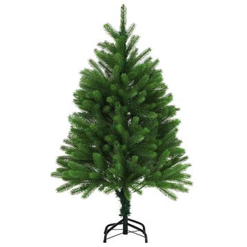 vidaXL Kunstkerstboom met levensechte naalden 120 cm groen, Verzenden, Nieuw