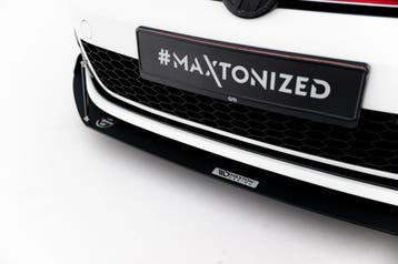 Maxton Voorspoiler / Splitter Volkswagen Golf GTI / GTD Mk7, Verzenden