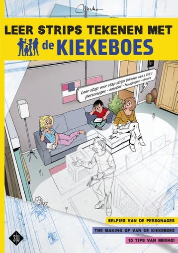 Leer strips tekenen met De Kiekeboes / De Kiekeboes - Merho, Verzenden, Zo goed als nieuw, Merho