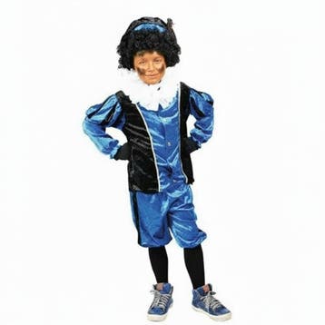 Kinderpietenpak Ibiza Blauw - 140, Verzenden, Nieuw
