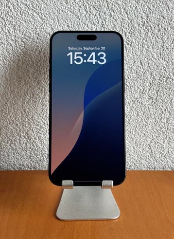 Apple iPhone 15 Pro Max 256GB / Garantie / Zonder Face-ID, 256 GB, Zwart, IPhone 15 Pro Max, Refurbished