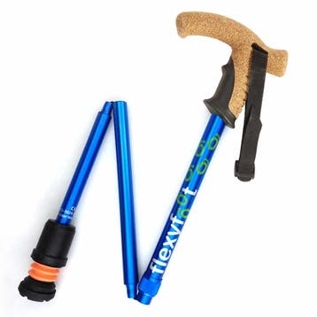 Wandelstok met kurken handvat - opvouwbaar (Wandelstokken), Ophalen of Verzenden, Nieuw