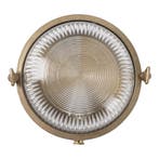 Tollo Nautische Muurlamp Messing Ø 17,5cm Buitenverlichting, Verzenden, Nieuw