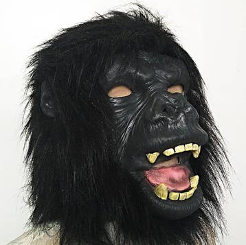 Gorilla masker, Verzenden, Nieuw