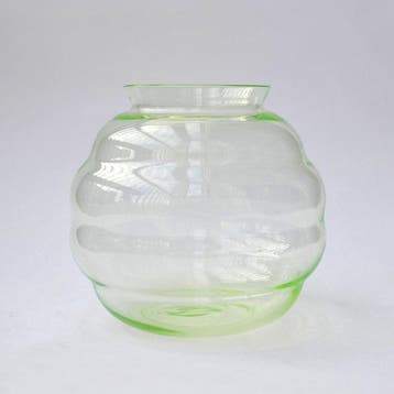 Leerdam - A.D. Copier - Vaas - Glas, Antiek en Kunst, Antiek | Glas en Kristal