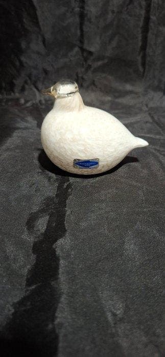 Iittala - Beeldje - Willow Grouse( Riekko) - Glas