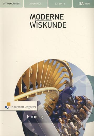 Moderne Wiskunde / vwo 3a uitwerkingenboek 9789001883225, Boeken, Verzenden, Gelezen, Emile van der Eijk