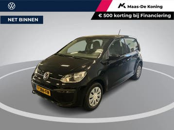 Volkswagen up! | Zakelijke Lease v.a. €222.78 pm, Automaat, Stof, Gebruikt, Zwart