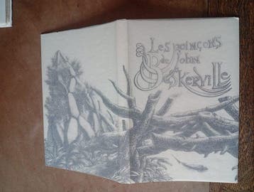 Ramón Alejandro - Les Poinçons de John Baskerville - Tirage