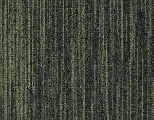 First Decode Groen 100 x 25 cm - Restpartij Tapijt - 35 m², Nieuw, Ophalen of Verzenden, Tapijttegels, Modern