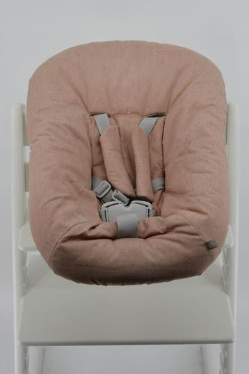 Stokke Tripp Trapp Newborn tray Houten beugel Tuigje Babyset, Verzenden, Zo goed als nieuw, Meegroeistoel, Stoelverkleiner