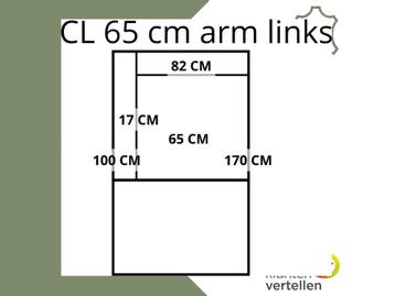 Leren elementenbank Match - cl 65 arm links, Industrieel, Modern, Scandinavisch, Nieuw, Leer, Ophalen of Verzenden