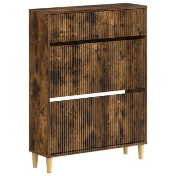 vidaXL Schoenenkast ARNHEM 78 x 24 x 103 cm Bewerkt hout, Verzenden, Nieuw