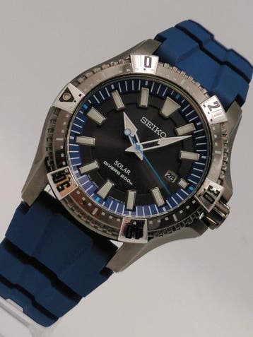 Seiko - Solar Diver - Zonder minimumprijs - V157-0A00 -