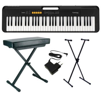 Casio CT-S100 Keyboard met Standaard, Kruk en Adapter, 61, Muziek en Instrumenten, Keyboards, Ophalen of Verzenden, Nieuw, Casio